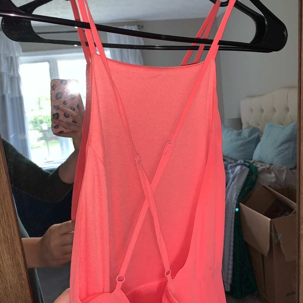 Pink Cross Back Maxi - Picture 3 of 5